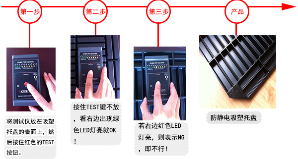 防靜電吸塑托盤測(cè)試.jpg
